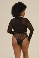 calcinha absorvente - tule