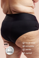 calcinha absorvente plus size pantys & wonder size - wonderful