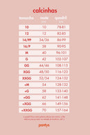 calcinha absorvente sem costura - skin