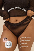 calcinha absorvente - tule