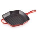 Grelha Quadrada Signature Vermelha 26cm Le Creuset