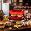 Grill Burguer Retrô Party Time Vermelha 220V 1200W Ariete