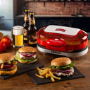 Grill Burguer Retrô Party Time Vermelha 220V 1200W Ariete