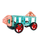 MagForma Blocos Magnéticos Vazados 20 peças com rodas