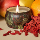 Mini Vela Voluspa Lata Goji Tarocco Orange 25 Horas