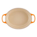 Panela Le Creuset Oval Signature Laranja 6,3L 31cm