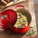 Panela Le Creuset Oval Signature Vermelha 6,3L 31cm