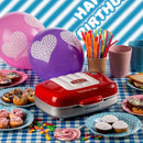 Sanduicheira 3 em 1 Retrô Party Time Vermelha 220V 700W Ariete