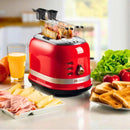 Torradeira Elétrica Moderna Vermelha 127V 750W Ariete