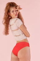 slim vermelha - fluxo intenso